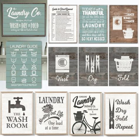 Laundry Prints, Modern Farmhouse Laundry, Vintage Laundry Sign, Rustic Laundry, Laundry Room Wall Art, Laundry Room Wall, Wall Art Printables, Farmhouse Laundry, Farmhouse Laundry Room