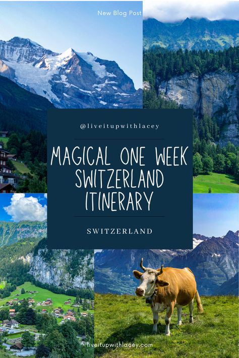 Places To Stay In Switzerland, Switzerland 10 Day Itinerary, Switzerland Hiking Itinerary, 10 Day Switzerland Itinerary, Swiss Alps Vacation, One Week In Switzerland, Most Beautiful Places In Switzerland, Switzerland Must See, Lake Como And Switzerland Itinerary