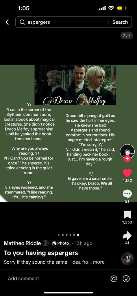 Draco Scenarios, Spicy Draco Malfoy Stories, Draco Malfoy Smuts, What Its Like Dating Draco Malfoy, What Dating Draco Malfoy Would Be Like, Slytherin Princess, Slytherin Common Room, Fake Scenarios, Slytherin Harry