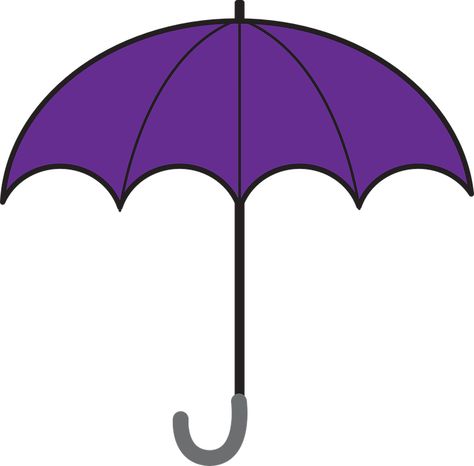 Purple Umbrella The Longest Yard, Umbrella Cartoon, Flower Umbrella, Cat Umbrella, Purple Umbrella, Clipart Boy, Design Art Drawing, Clip Art Library, Serbia And Montenegro