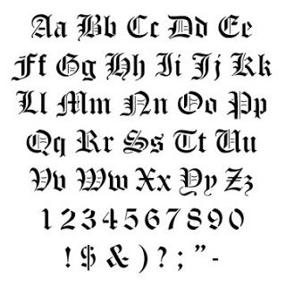 Old English Calligraphy Alphabet | Cool Old English Letter Tattoos Old English Script, Best Tattoo Fonts, Font Tato, Old English Alphabet, Letters Tattoo, Alphabet Graffiti, Gothic Alphabet, Tattoo Script Fonts, Tattoo Fonts Alphabet