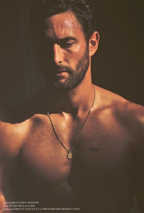 Noah Mills, Guy Aroch, Men's Portrait Photography, Mens Haircuts Short Hair, Marlon Teixeira, Jon Kortajarena, Healthy Man, American Model, Model Images