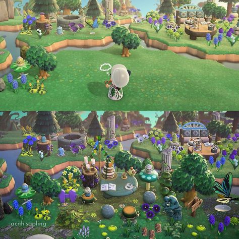 Acnh Barbeque Area, Barbeque Area, Acnh Inspo, Picnic Spot, New Animal Crossing, Island Ideas, Picnic Area, Animal Crossing, Gaming