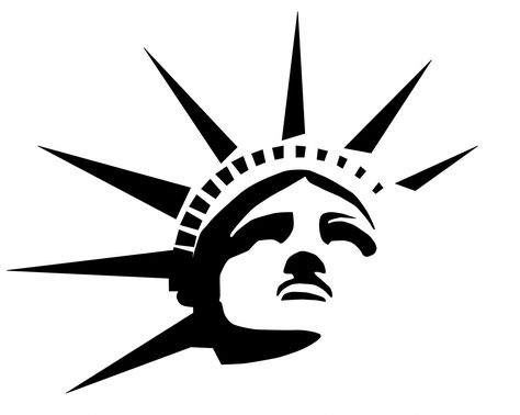 Statue Of Liberty Logo Statue Of Liberty Tattoo, Liberty Logo, Liberty Tattoo, Statue Liberty, Patriotic Tattoos, New York Tattoo, Desenho Tattoo, Lady Liberty, Lower East Side