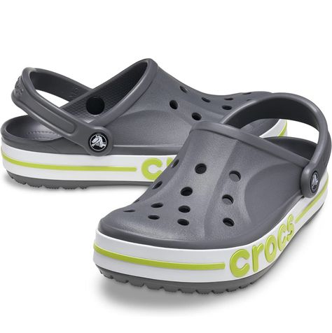 Grey lime colour crocs for men Lime Punch, Kids Clogs, Adjustable Sandals, Holiday Shoes, Clogs Style, Light Up Shoes, Clog Slippers, Closed Toe Shoes, Round Toe Heels