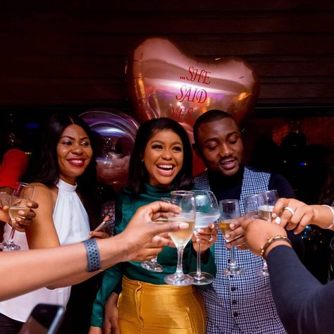 And cheers to the future.  @cy4luv212 🌹🌹🌹yomi  #CeeYomi2019  Photo @photographybyolumide  Planned & Decorated @elvina_r_signature  Venue @ekohotels . . . . . #ElvinaandRosemaryEvents #ElvinarEvents #EandRevents #BellanaijaWeddings #WeddingDigestNaija #WeddingPlanner #EventsInLagos #Planner #Instagram #NaijaBrand #Weddings #Naija #Lagos #Nigeria #Weddings #ElvinaR #WeddingsInLagos #NaijaWeddings #LagosEvents #NigerianWeddings #Monday #WeddingDigestNaija #Wedding #MotivationMonday Nigerian Weddings, Bella Naija Weddings, Lagos Nigeria, To The Future, Monday Motivation, Wedding Planner, The Future, Weddings, How To Plan