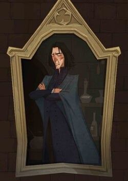 Severus Snape Portrait, Magic Awakened, Harry Potter References, Harry Potter Wiki, Harry Potter Print, Harry Potter Severus Snape, School Of Witchcraft, Harry Potter Illustrations, Snape Harry Potter