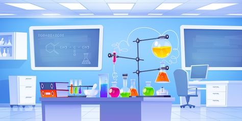 Abstract Science, Science Icons, Chemistry Lab, Science Background, Glass Flask, Science Illustration, Chemistry Labs, Nostalgic Art, Motion Design Animation