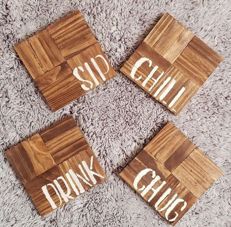 Jenga Block Coasters, Jenga Blocks Crafts, Jenga Blocks Diy, Jenga Block Crafts Diy Dollar Tree, Mini Jenga Block Crafts, Craft Ideas Dollar Tree, Diy Jenga Blocks Ideas, Jenga Block Crafts, Diy Jenga