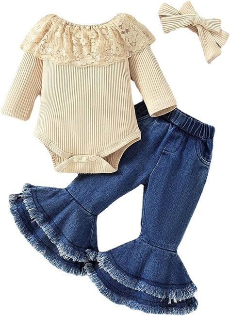 Newborn Fall Outfits, Target Baby Clothes, Nike Baby Clothes, Vintage Baby Girl Clothes, Western Baby Girls, Clothes From Amazon, Spring Outfits Boho, Carters Baby Clothes