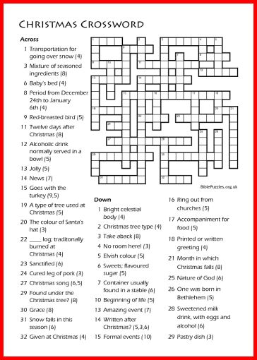 Bible Crossword Puzzle - Christmas | BiblePuzzles.com Crossword Puzzles Printable, Sunday School Crossword, Bible Crossword Puzzles, Youth Bible Lessons, Chronological Bible Reading Plan, Bible Questions And Answers, Christmas Crossword, Catholic Bible Verses, Puzzles Printable