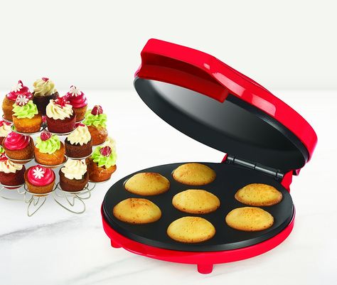 Amazon.com: Bella Cucina 13465 Cupcake Maker: Muffin Pans: Kitchen & Dining Cupcake Maker Recipes, Babycakes Cupcake Maker, Babycakes Recipes, Mini Cupcake Recipes, Cake Pop Maker, Cupcake Maker, Honey Cornbread, Baby Cupcake, Homemade Cupcakes