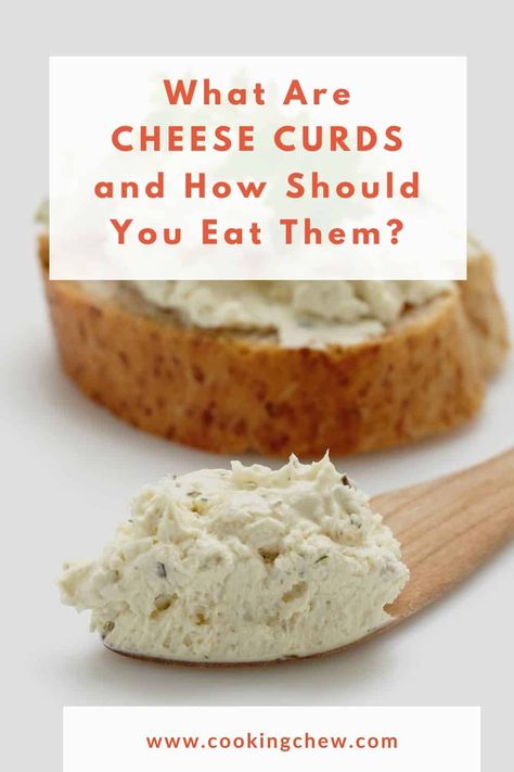 What Do Cheese Curds Taste Like?  Cheese curds don’t have a strong flavor. They mostly taste like mild cheddar and come in three different colors –white, orange, or yellow. They’re quite rubbery which makes them squeak in your mouth as you bite into them. Recipes Using Cheese Curds, What To Do With Cheese Curds, Cheese Curd Recipes, Recipes With Cheese Curds, Curd Cheese Recipes, Cheese Curds Recipe Dishes, Cheese Curds Recipe, Wisconsin Cheese Curds, Cheddar Cheese Curds