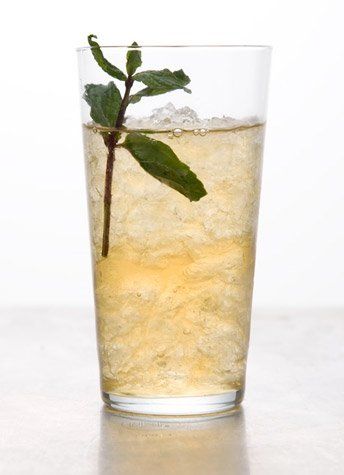 Mint Julep - Bourbon and mint-infused simple syrup. Fill glass with crushed ice, garnish with a mint sprig. Epicurious Recipes, Mint Julep Recipe, Mint Juleps, Food Resources, Drink Mixer, Derby Party, Derby Day, Recipe Roundup, Three Ingredient