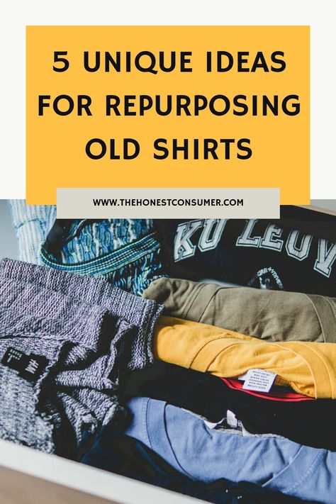 old t-shirt in draw for upcycling Repurpose Sentimental Clothing, Repurposed Tee Shirts Upcycle, How To Make Tshirts Look Vintage, Ways To Reuse Old Clothes, Reuse Tshirts Ideas, Altered Clothing Refashioning, T Shirt Upcycle Ideas, How To Restyle Old Clothes, Recycling T Shirts Ideas