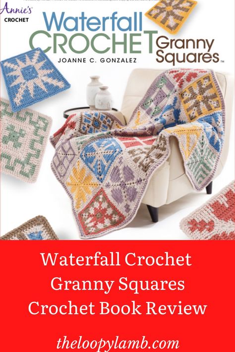 Check out my honest and unbiased crochet book review of the book Waterfall Crochet Granny Sqaures by Joanne C. Gonzalez. Learn more about the technique, get a sneak peek inside the book and find out if it's worth adding to your crochet library. #productreviewsforcrocheters #waterfallcrochet #crochetbookreview #crochetpatternbook Waterfall Crochet, 2023 Challenge, Crochet House, Crocheted Clothes, Crochet Granny Square Tutorial, Crochet Granny Squares, Crochet Bloggers, Annie's Crochet, Crochet Book