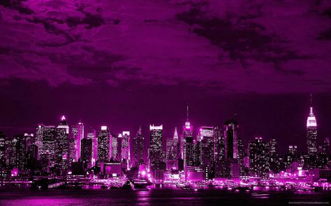 purple city Magenta Wallpaper Laptop, Purple Wallpaper For Computer, Purple City Aesthetic Wallpaper, Purple City Aesthetic, Purple Aesthetic Desktop Wallpaper, City Skyline Wallpaper, City Lights Wallpaper, Pink Neon Wallpaper, Virtual City