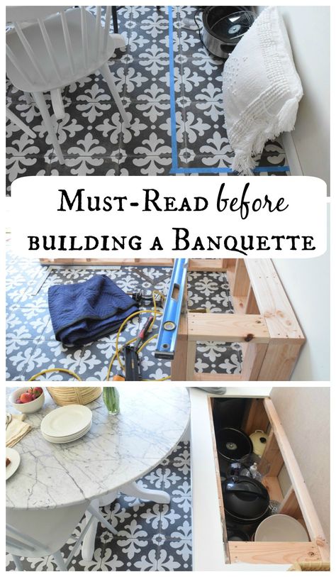 Banquette Seating Diy, Bedroom Furniture Redo, Coin Banquette, Seating In Kitchen, Banquette Ideas, Corner Banquette, Banquette Seating In Kitchen, Built In Banquette, Kitchen Banquette