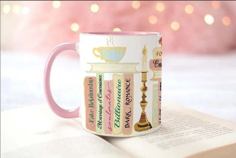 Bookish Merchandise I Am Coveting – Kristin Kraves Books Cats Books And Coffee, Book Themed Gifts, Miniature Bookshelf, Book Mug, Character Features, Cats Books, Pride And Prejudice Book, Books And Coffee, Fake Relationship