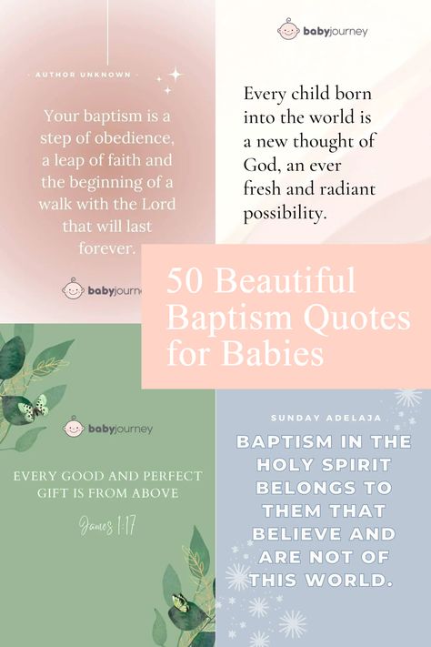 The baptism of your precious baby is a monumental event, an unforgettable milestone that deserves to be commemorated with the most heartfelt and touching words. Discover our curated collection of 50 beautiful baptism quotes for babies, each one brimming with love, warmth and inspiration for your little angel's special day. Follow us for more! #babyjourney #baptismquotes #babybaptismquotes #babyquotes #baptismquotes Baptism Quotes For Boys, Christening Quotes Baby Boy, Baptismal Quotes Baby, Catholic Baptism Quotes, Baby Dedication Quotes, God Parents Quotes, Bible Verse For Baptism, Baptism Captions Instagram, Baptism Quotes Christian