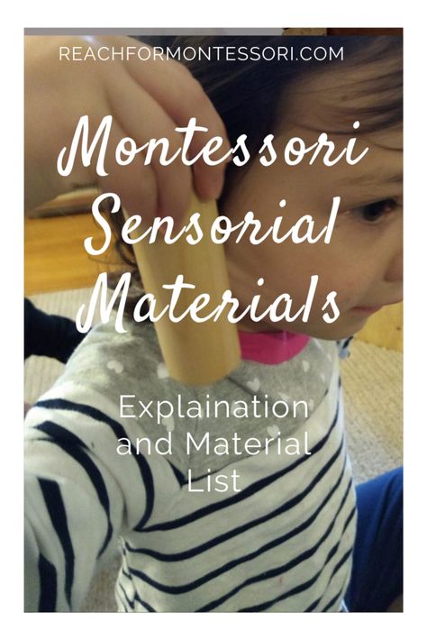 Montessori Resources, Sensory Materials, What Is Montessori, First Plane, Importance Of Education, List Of Activities, Maria Montessori, Preschool At Home, Montessori Materials