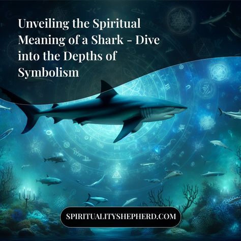 Understanding the spiritual significance of a shark can often be complex and perplexing. Sneak a peek at our guide to unmask the hidden spiritual meanings, bringing you closer to your inner energy and spirituality. Pin now to awaken your spiritual journey with shark symbolism the next time you're in need of spiritual guidance. Shark Symbolism, Inner Energy, Shark Diving, The Shark, Inner Voice, Spiritual Meaning, Navigating Life, Spiritual Guidance, Spirituality Energy