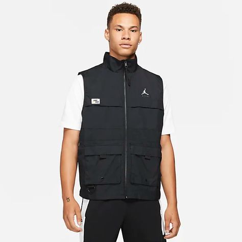 Mens Black Jackets & Vests. Nike.com Air Jordan Outfit, Mens Black Jacket, Black Jackets, Jordan Outfits, Jordan 1 High Og, Air Jordan 1 Retro High Og, Men's Vest, Jordan 1 High, Nike Store