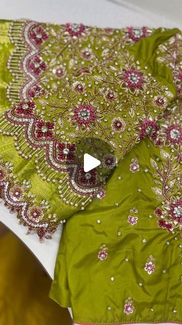 Heavy Blouse Designs, Heavy Work Blouse Designs, Bridal Blouse Designs Heavy Work, Blouse Works, Heavy Work, Beautiful Rangoli, Beautiful Rangoli Designs, Bridal Blouse Designs, August 25