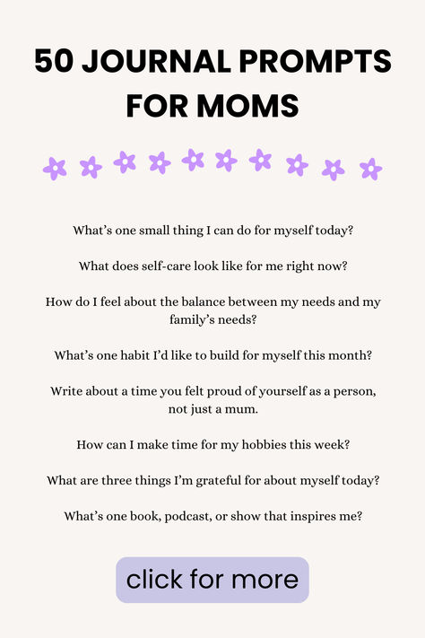 Here are 50 perfect journal prompts for moms and parents who are looking to start a journey of self discovery. These journal writing prompts are perfect for women who are looking to add journaling into their morning routine. Click for more. Journal Prompts For Moms, Add Journaling, 50 Journal Prompts, Journey Of Self Discovery, Morning Journal, Journal Writing Prompts, Im Grateful, Writing Ideas, Journal Writing