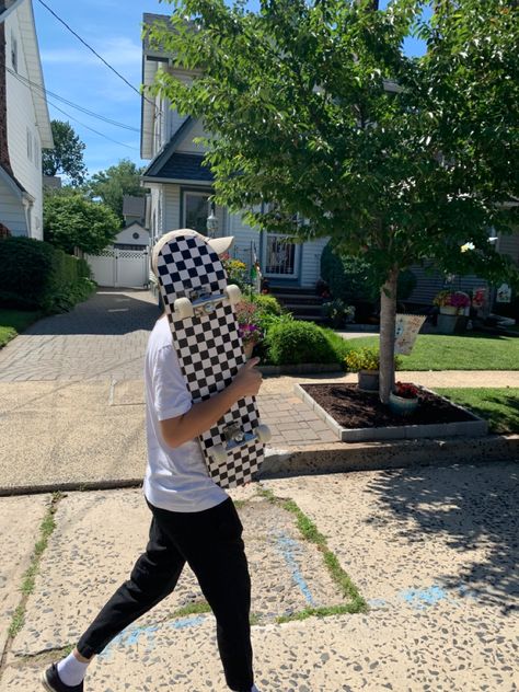 Aesthetic Checkered, Checkered Skateboard, Distorted Checkerboard, Skateboard Aesthetic, Vans Checkerboard, Skateboard, Checks