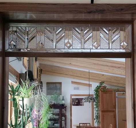 Historic Bungalow, Stained Glass Transom, Glass Transom, Custom Stained Glass, Transom Windows, Up House, Stained Glass Panels, Window Art, House Goals