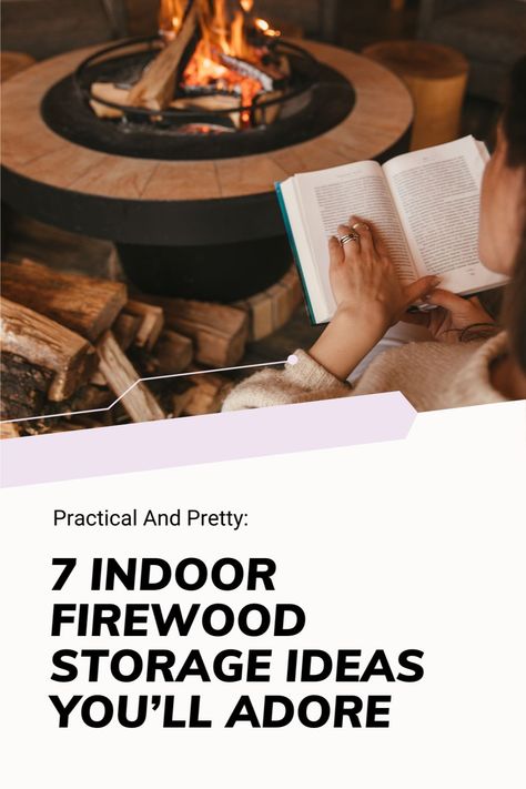 Stay warm and stylish this winter with these indoor firewood storage ideas! Perfect for keeping logs dry and organized, these solutions add a cozy, decorative touch to your home. From sleek modern designs to traditional racks, find the ideal match for your hearth and living space. #WarmInteriors #FirewoodStorage #HomeStyle Indoor Firewood Storage, Indoor Log Holder, Kindling Basket, Indoor Log Storage, Firewood Storage Ideas, Kindling Storage, Indoor Firewood Rack, Firewood Tote, Firewood Storage Indoor