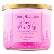 Juicy Couture Candle, Sugared Cherries, Cherry Stuff, Scented Pillar Candles, Rainbow Sherbet, Pink Icing, Lemon Lavender, 3 Wick Candles, Designer Candles