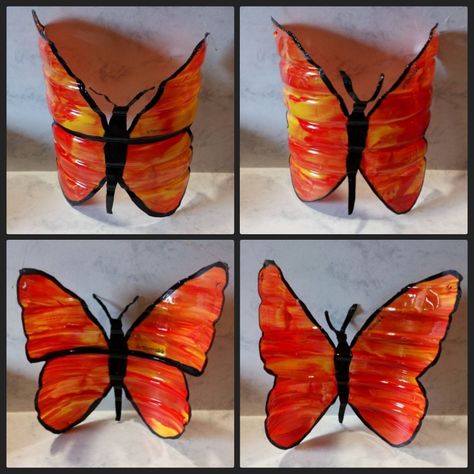 Large Plastic Bottle Butterflies Diy Plastic Bottle, Upcycle Repurpose, Fun Diy Crafts, Fun Diy, Plastic Bottle, Plastic Bottles, Fun Diys, Butterflies, Art Pieces