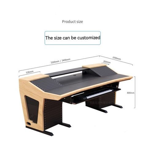 Studio Desk Diy, Audio Desk, Video Editing Studio, Recording Studio Furniture, Recording Studio Desk, Music Recording Studio, Music Recording, Desk Diy, Office Table Design