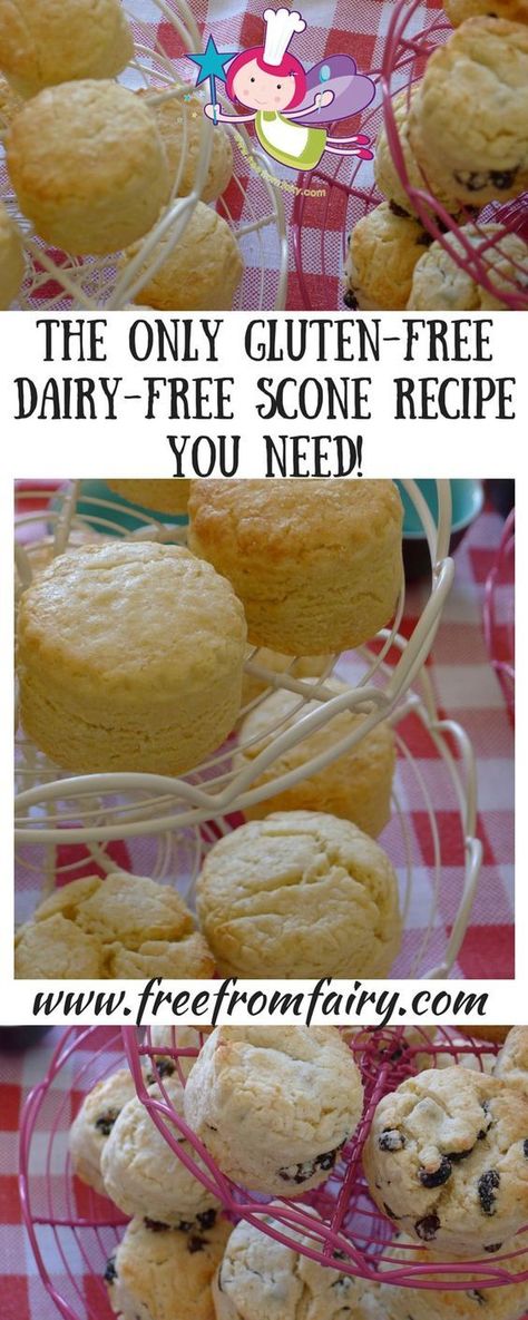 Dairy Free Scones, Gluten Free Scones, Pain Sans Gluten, Wheat Free Recipes, Dairy Free Diet, Gluten Free Sweet, Gluten Free Dairy Free Recipes, Gluten Free Breakfasts, Scone Recipe