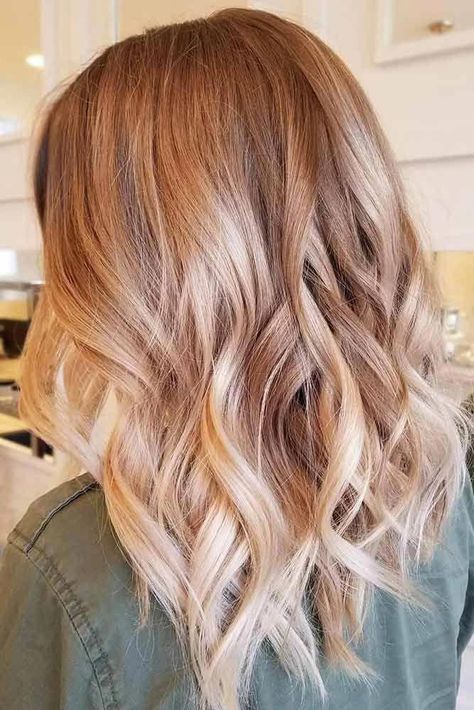 Copper Strawberry Blonde Ombre Fade #blondehair #redhair #ombre #haircolorbalayage Copper Strawberry Blonde, Redhair Ombre, Strawberry Blonde Ombre, Red Blonde Hair, Strawberry Blonde Hair Color, Ombre Hair Blonde, Strawberry Blonde Hair, Blonde Hair Looks, Brown Blonde Hair