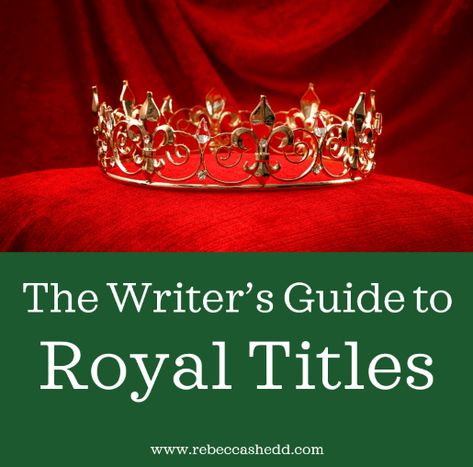 Fantasy writers have a love affair with royalty, with kings, queens, and princes littered across the genre. Yet royals and nobles appear in other genres as well, such as science fiction. But unless you interact with a real royal court or a group playing one at your local Renaissance faire or SCA event, most writers struggle. This is especially true if your protagonist is a member of a royal family. Queendom Aesthetic, Royal Advisor, Great Chain Of Being, Royal Titles, Writer Resources, King Joffrey, Medieval England, Fantasy Writer, Writing Fantasy