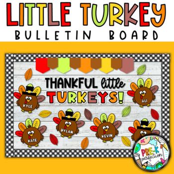 This Thanksgiving bulletin board is the perfect way to decorate your class this autumn! Get your classroom ready for the fall with this cute and easy turkey bulletin board! This is the perfect board to keep up all of November long! Your students will love seeing their names on these adorable little ... Thanksgiving Classroom Board Ideas, Thanksgiving Bulletin Board Ideas Infant, November Window Display Preschool, Turkey Bulletin Boards, Thanksgiving Bulletin Boards Preschool, Thanksgiving Board Ideas, November Bulletin Boards For Preschool, November Bulletin Board Ideas, Thanksgiving Bulletin Board Ideas