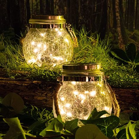 Solar Lanterns Outdoor, Outdoor Gardens Landscaping, Solar Hanging Lanterns, Solar Powered Lanterns, Mason Jar Lanterns, Garden Globes, Solar Lanterns, Mason Jar Lighting, Jar Lights