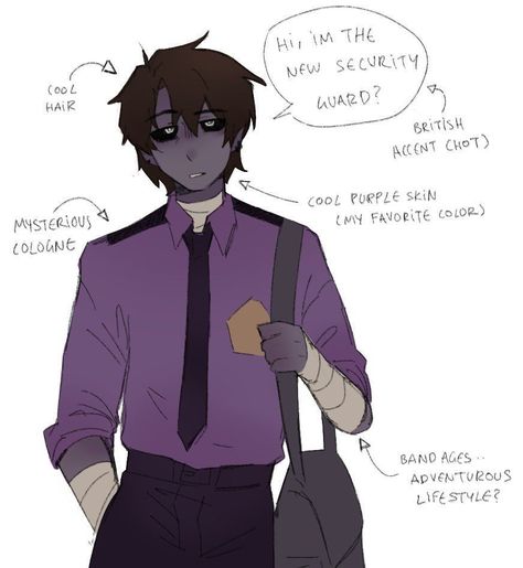 Micheal Afton, Michael Afton, Fanfiction, Wattpad, On Twitter, Purple, Twitter, Books, Black