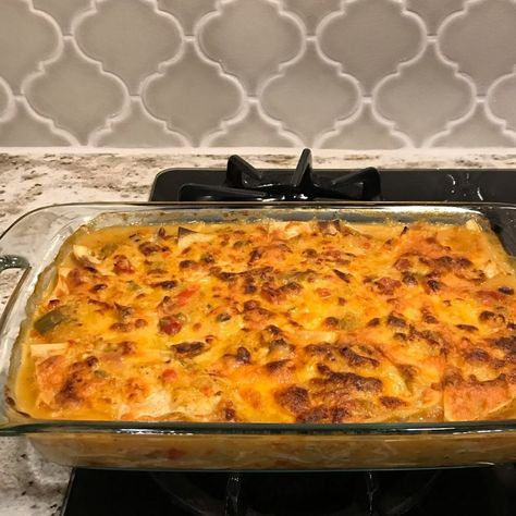 Allrecipes on Instagram: “King Ranch Chicken Casserole really deserves a 👑. It's easy to make, pleases even the pickiest eaters, and freezes well to boot! To get the…” King Ranch Chicken Casserole, King Ranch Chicken, Ranch Chicken Casserole, Instagram King, King Ranch, Ranch Chicken, Chicken Casserole, Picky Eaters, Casseroles