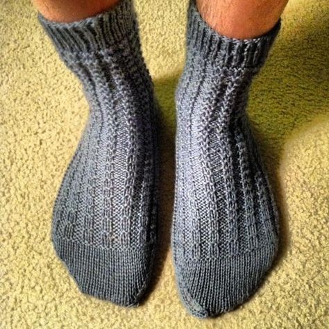 Knit Slippers and Socks | AllFreeKnitting.com Men Socks Pattern, Textured Knitting, Knitted Socks Free Pattern, Knitting Paterns, Sock Knitting, Hand Knit Socks, Sock Knitting Patterns, Knitted Socks, Crochet Socks