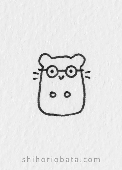 20 Cute Easy Hamster Drawing Ideas Mini Drawing Ideas Aesthetic, Cute And Easy Animal Drawings, Small Hamster Tattoo, Small Easy Doodles Aesthetic, Aesthetic Cute Drawings Easy, Hamster Tattoo Minimalist, Hamster Drawing Easy, Simple Doodles Drawings Cute, Easy Drawings Animals