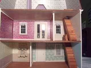 Plum Pudding Walmer Dollhouse | #243653911 Orchid Dollhouse, Casas The Sims Freeplay, Welcome To The Dollhouse, French Dollhouse, Orchid House, Dollhouse Design, French Theme, Doll House Plans, Dollhouse Projects