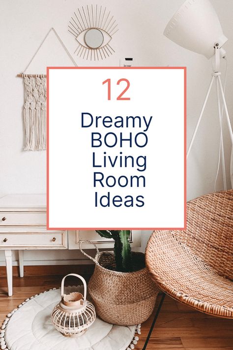 Create your dream boho living room with these 12 enchanting ideas! From vibrant wall art and eclectic decor to earthy tones and textured fabrics, each tip brings a unique, free-spirited vibe. Whether you're blending vintage pieces with modern accents or adding a touch of nature with greenery, these ideas will help you design a space that's both whimsical and tranquil, reflecting your personal style. 🌿🛋️ #BohoLivingRoom #HomeDecor #InteriorDesign Boho Living Room Ideas, Room Focal Point, Textured Fabrics, Modern Boho Living Room, Colorful Baskets, Boho Space, Felt Pillow, Macrame Wall Decor, Vibrant Wall Art