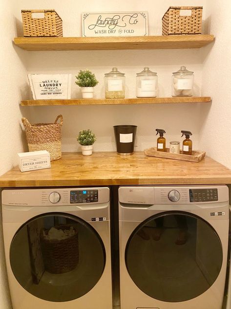 Stylish Laundry Room, Dream Laundry Room, Laundry Room Closet, Laundry Room Layouts, Laundry Room Renovation, Modern Laundry Rooms, Laundry Room Inspiration, Laundry Room Remodel, Laundry Decor