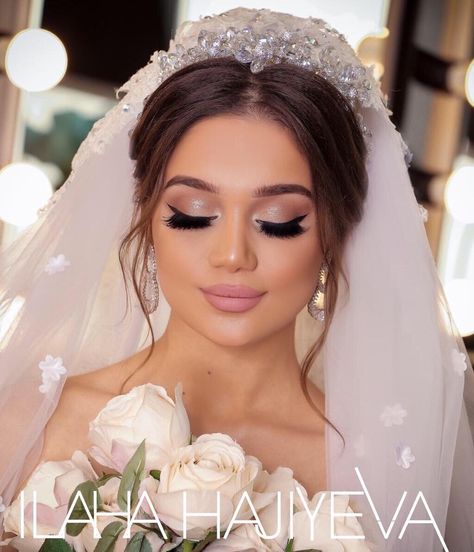 Wedding Make Up Inspiration, Latest Bridal Makeup, Make Up Sposa, Wedding Makeup Vintage, Gorgeous Wedding Makeup, Wedding Makeup Bride, Makeup Tip, Wedding Makeup Tips, Wedding Day Makeup