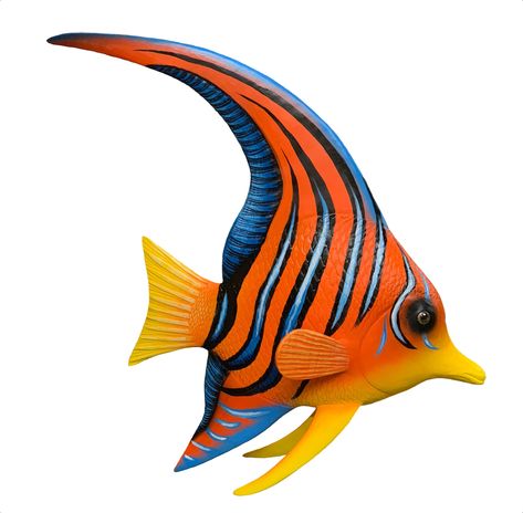 Royal Angelfish, Life Areas, Tropical Fish Art, 데이비드 호크니, Grouper Fish, Fish Photos, Felt Fish, Clay Fish, Bird Logo Design