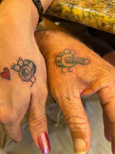 Couples Tattoo, Tattoos Matching, Couples Tattoos, Matching Couple Tattoos, Matching Tattoos, Couple Tattoos, Matching Couples, Infinity Tattoo, Fish Tattoos